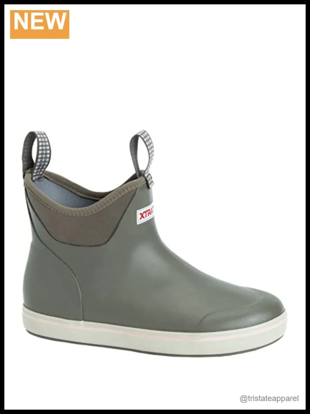 Waterproof Ankle Deck Boots Slip-Resistant Pull-On